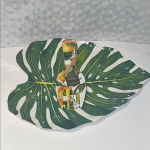 Patio🍃Serving Platter & 🍋Serving Utensils